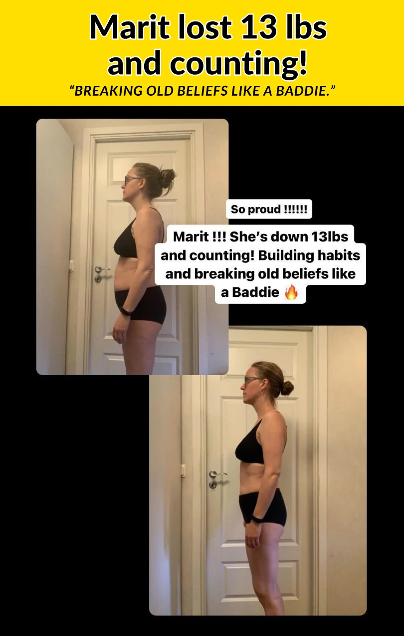 Marit: Lost 13 lbs and counting