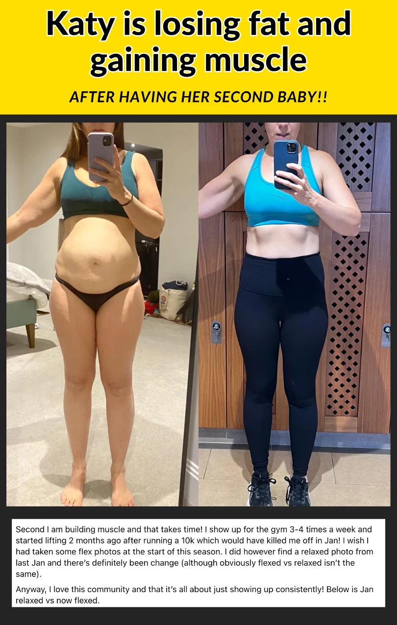 Katy's transformation