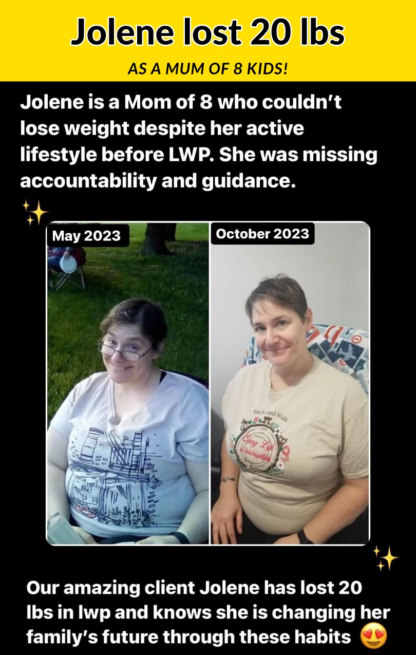 Jolene's transformation