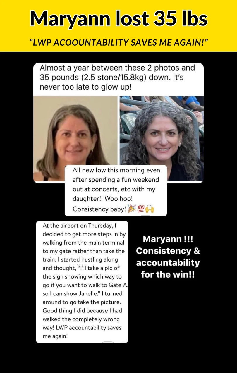 Maryann: Lost 35 lbs