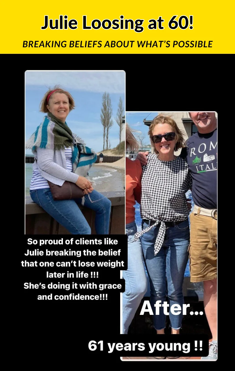 Julie's transformation