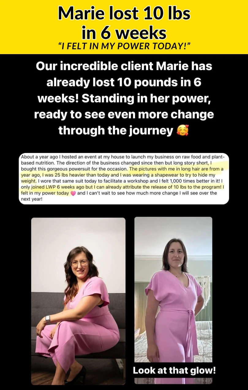 Marie's transformation